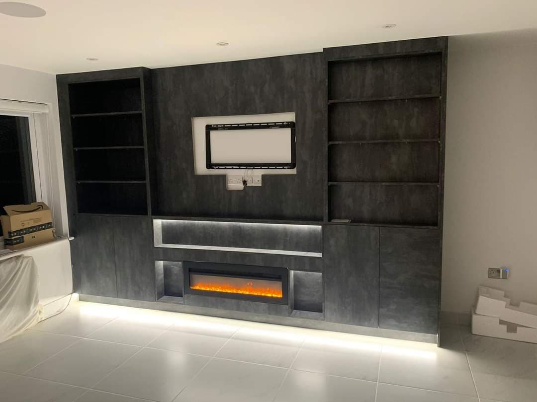 TV Wall Unit - after