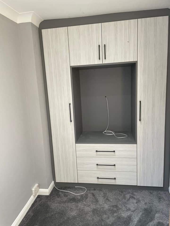 Hinged Door fitted wardrobe project 1 by AF Fitted Wardrobes, Manchester
