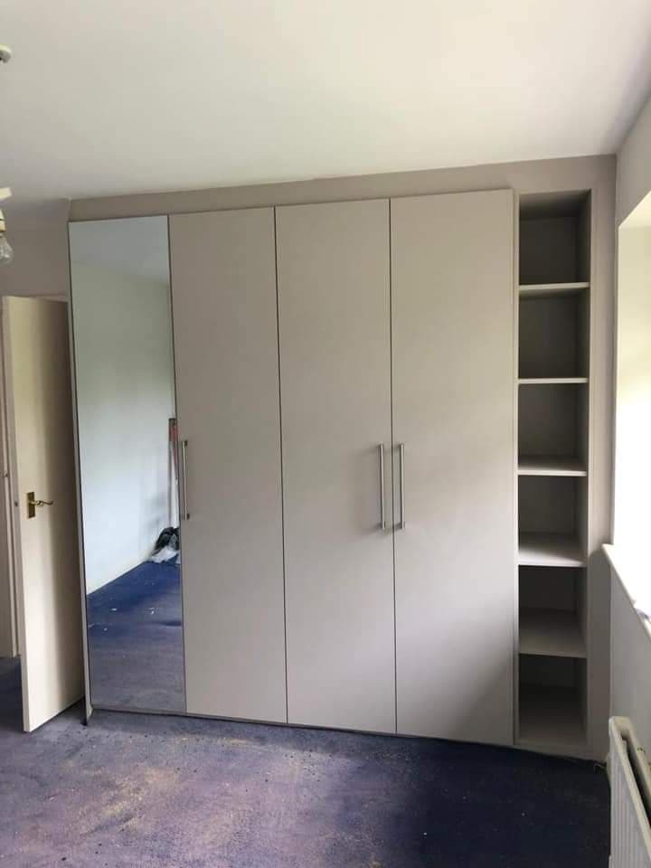Hinged Door fitted wardrobe project 3 by AF Fitted Wardrobes, Manchester