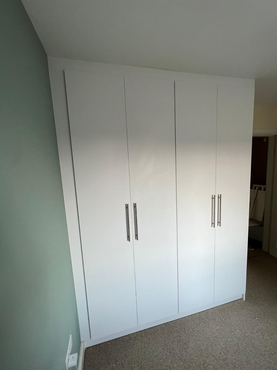 Hinged Door fitted wardrobe project 4 by AF Fitted Wardrobes, Manchester