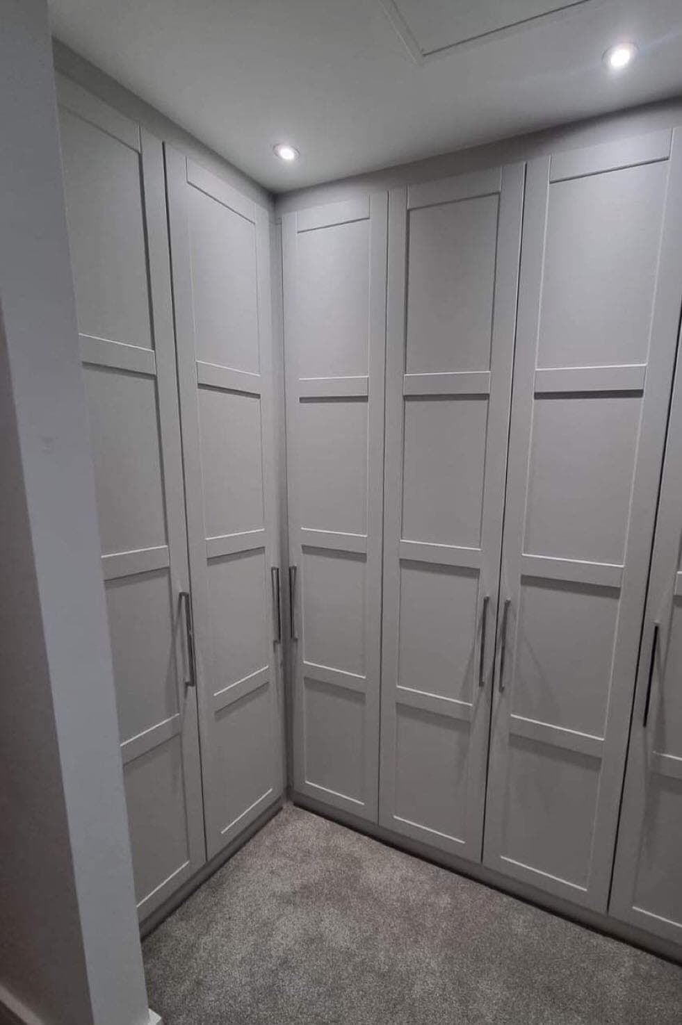 Shaker Style fitted wardrobe project 2 by AF Fitted Wardrobes, Manchester