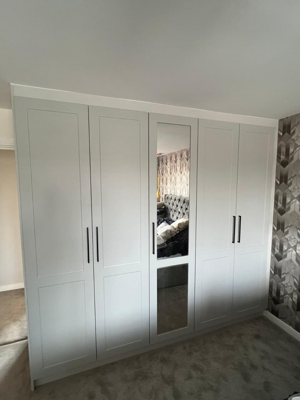 Shaker Style fitted wardrobe project 3 by AF Fitted Wardrobes, Manchester