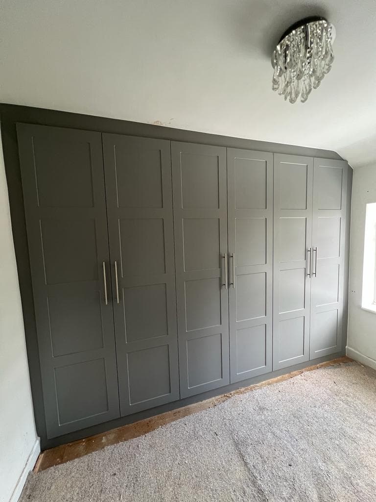 Shaker Style fitted wardrobe project 4 by AF Fitted Wardrobes, Manchester