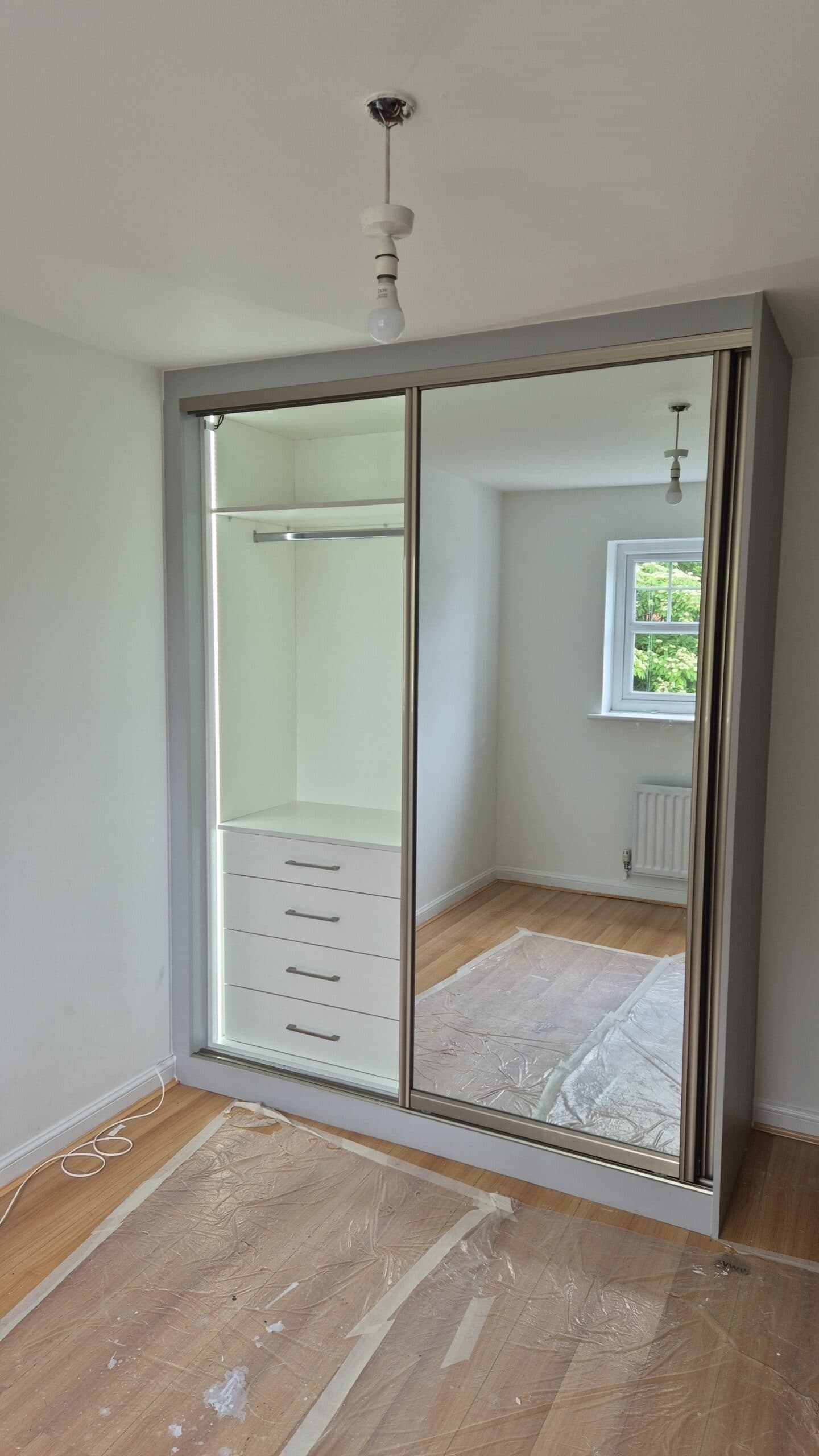 Sliding Door fitted wardrobe project 2 by AF Fitted Wardrobes, Manchester