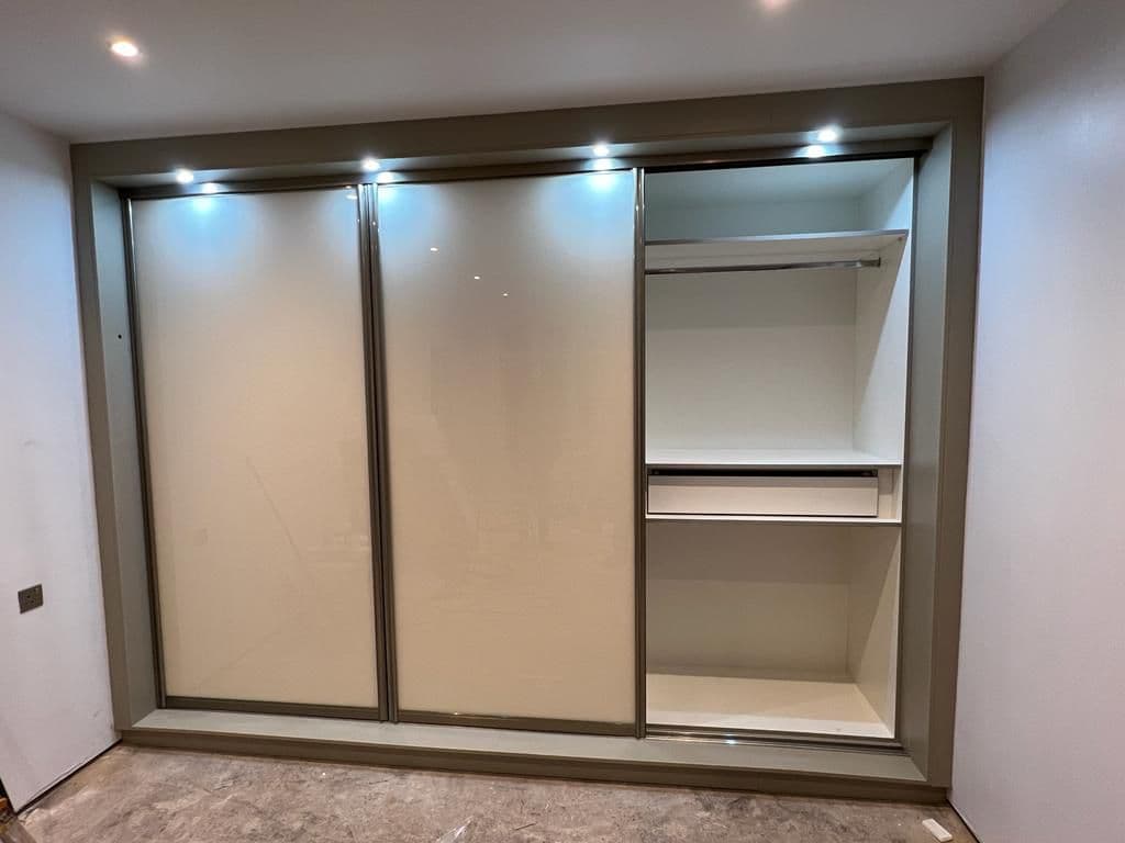 Sliding Door fitted wardrobe project 3 by AF Fitted Wardrobes, Manchester