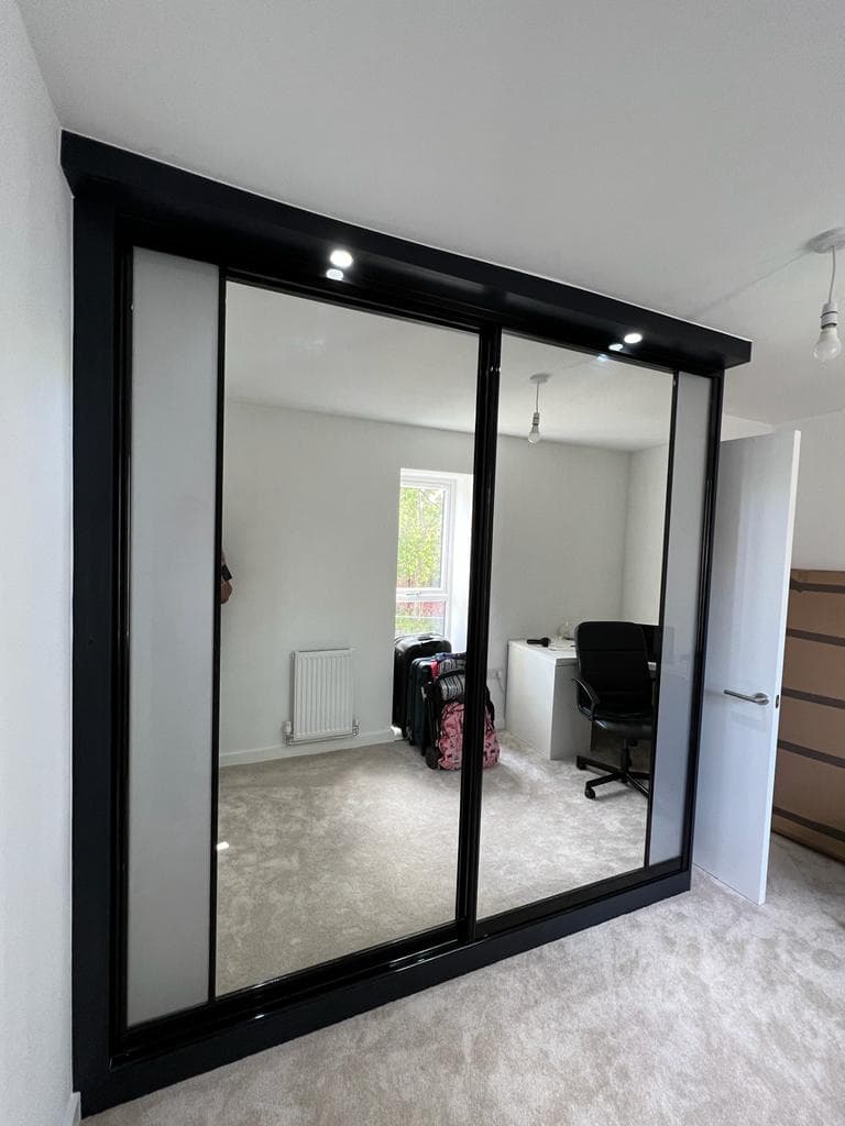 Sliding Door fitted wardrobe project 4 by AF Fitted Wardrobes, Manchester