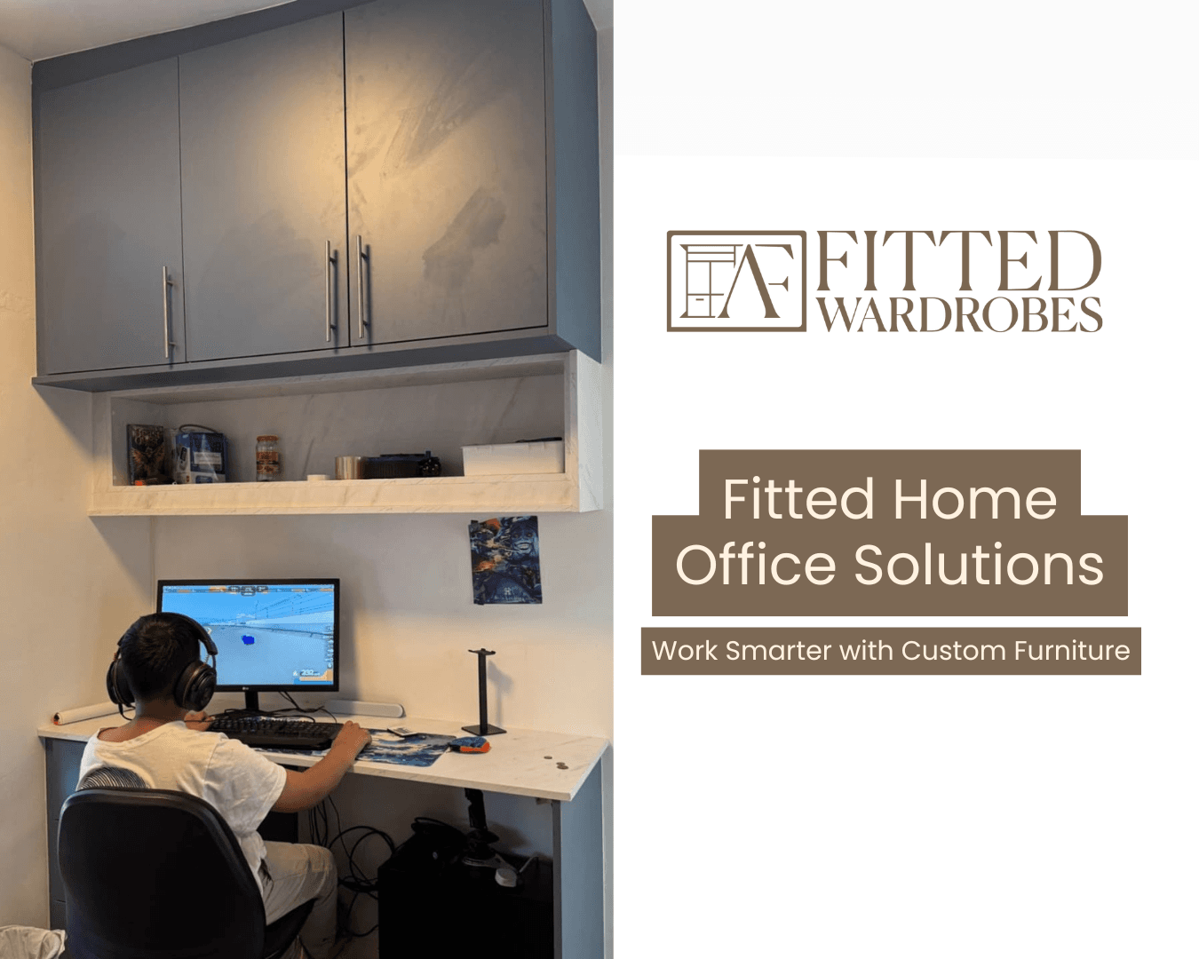 Fitted Home Office Solutions: Work Smarter with Custom Furniture