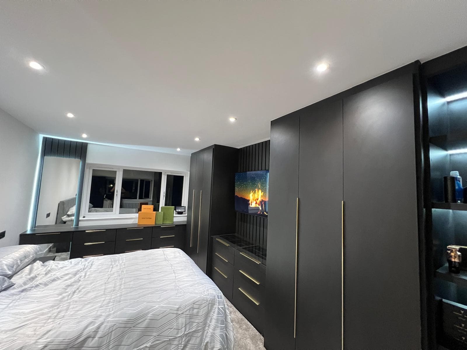 Bespoke hinged door wardrobes by AF Fitted Wardrobes in Manchester