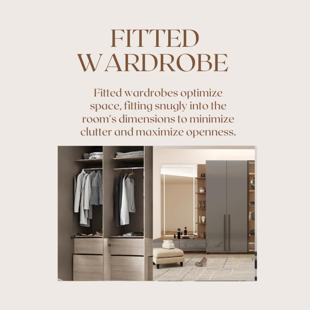 Transform Your Space with Custom Fitted Wardrobes.